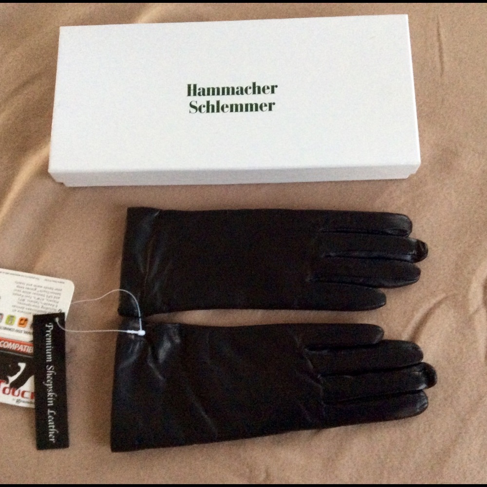 NEW!!! Sensor Touch Leather Gloves